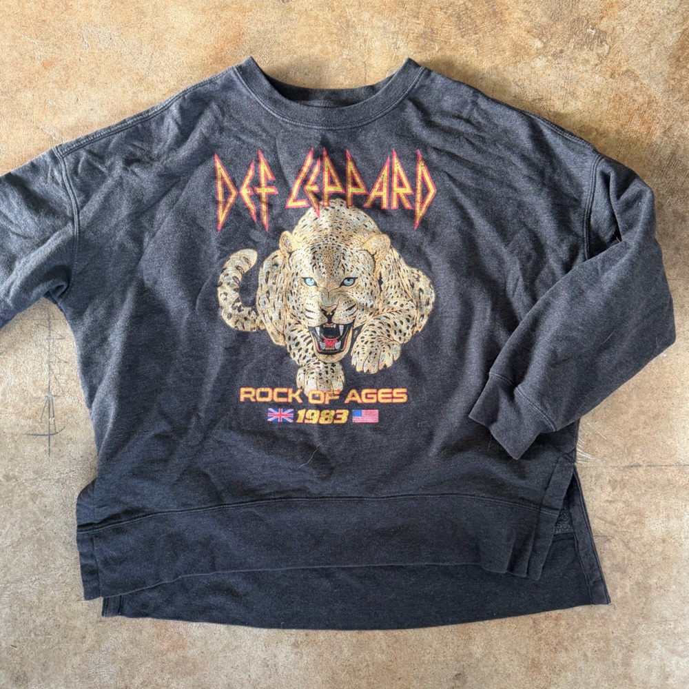 Vintage Def Leppard Pyromania 1983 TShirt Sweatshirt